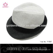 El sombrero barato blanco de Fedora del más nuevo estilo